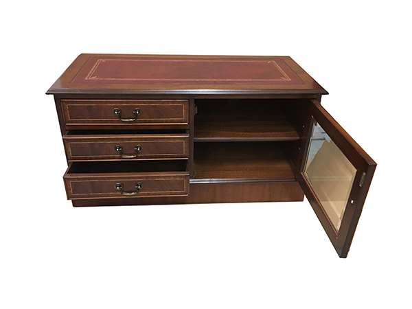Bespoke Mahogany TV Cabinet